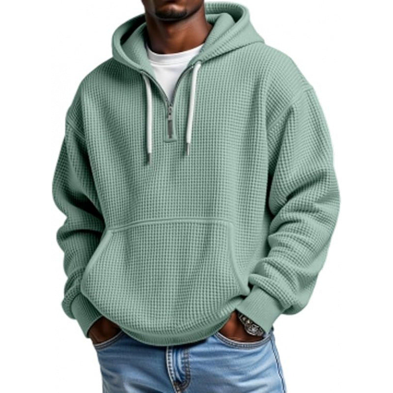 Herren Lässiger Kapuzensweater mit innovativer Struktur Shop Nory