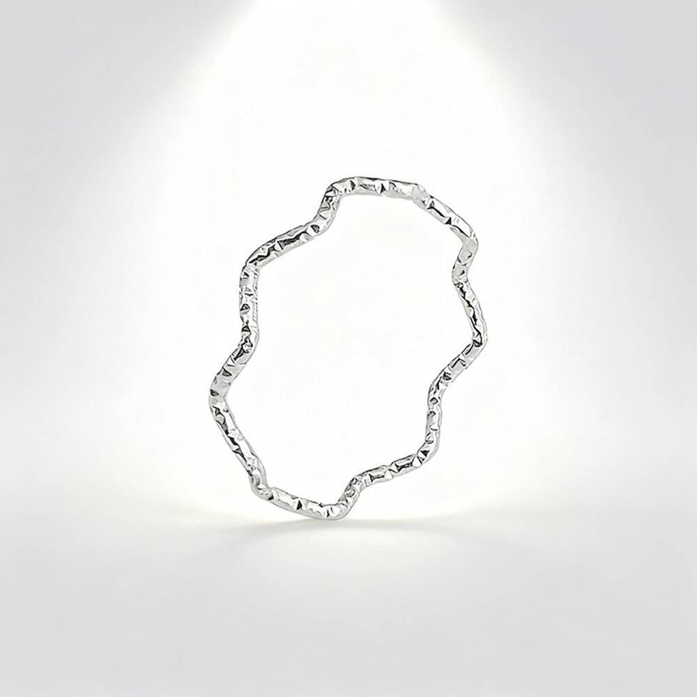 Damen Ring mit kunstvollem, gedrehten Design Shop Nory