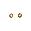Damen Ohrstecker im geometrischen Design mit glitzernden Akzenten Shop Nory