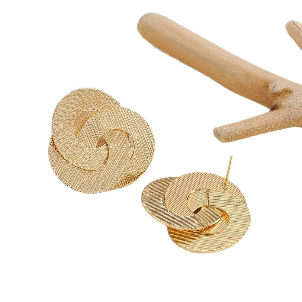 Damen Ohrringe mit kunstvollem Knoten-Design Shop Nory