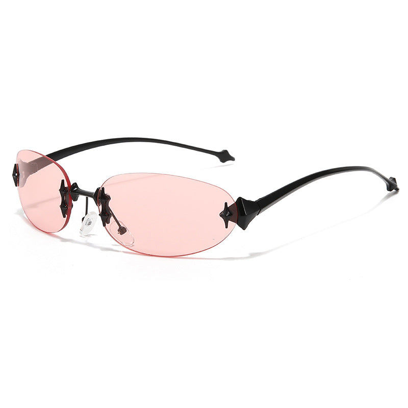 Shopnory | Star Rahmenlose Futuristische Sonnenbrille