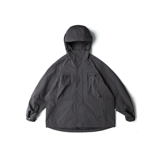 Unisex Wasserabweisende Oversize-Parka-Jacke mit Kapuze und Multifunktions-Taschen Shop Nory