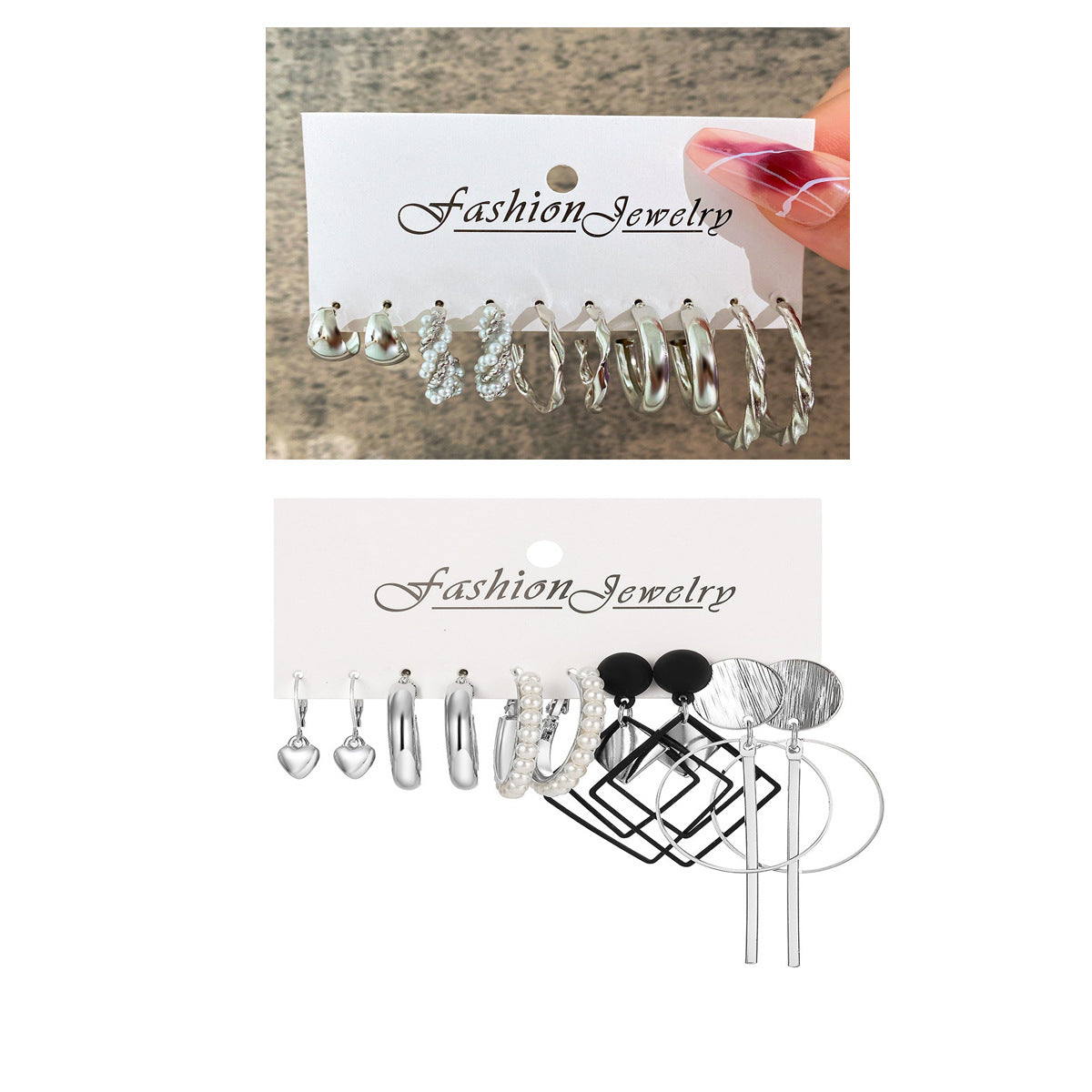 Damen Ohrringe Set mit vielseitigen Designs und stilvollen Elementen Shop Nory