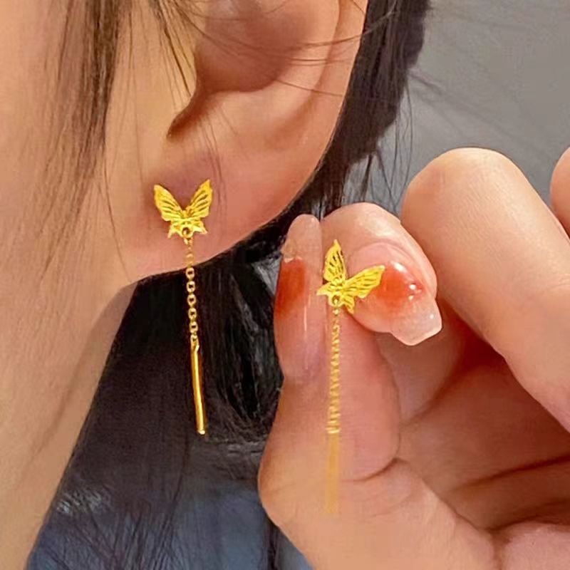 Damen Schmetterling Ohrringe Shop Nory
