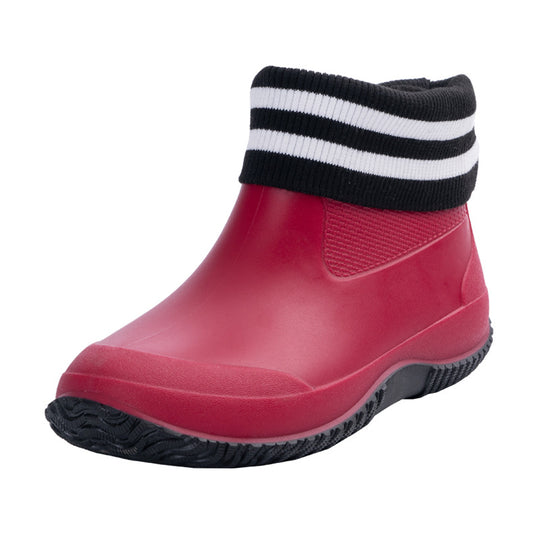 Herren Kurzschaftige wasserdichte Gummistiefelette mit griffiger Profilsohle Shop Nory
