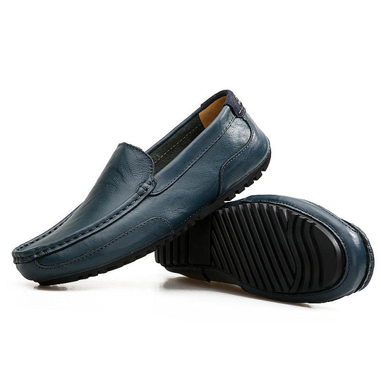 Herren Elegante Mokassins aus weichem Leder