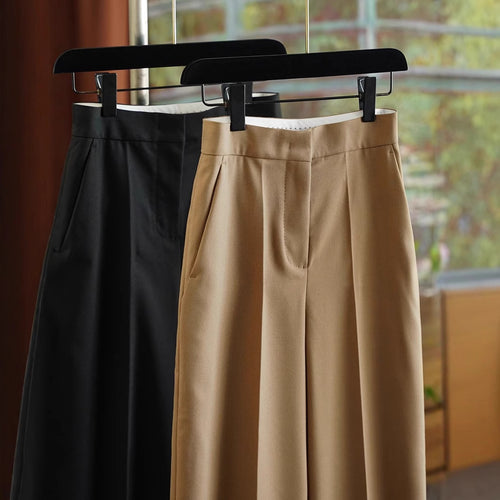 Damen Elegante und bequeme weite Stoffhose Shop Nory