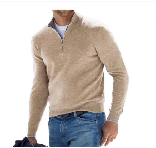 Merino Herren V-Ausschnitt Pullover