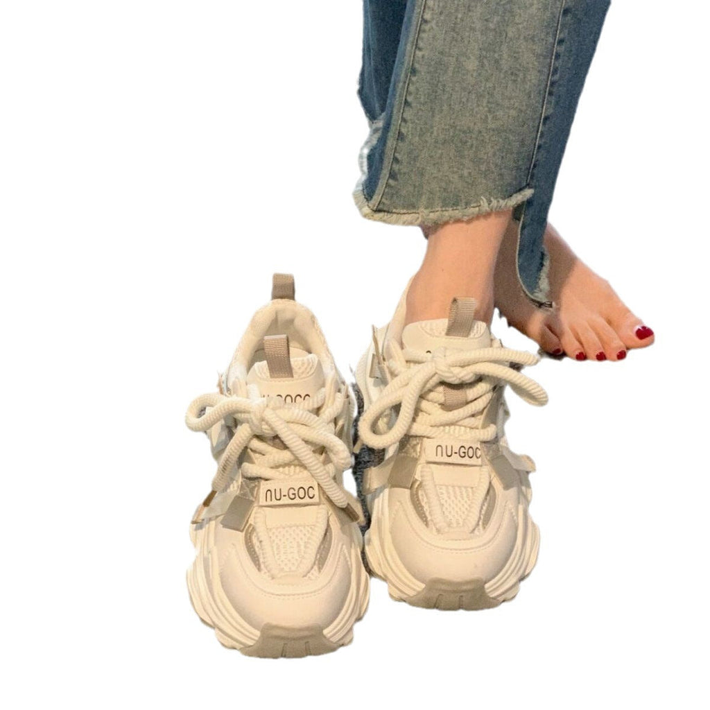 Damen Chunky-Sneaker mit atmungsaktiver Sohle und verstärktem Halt