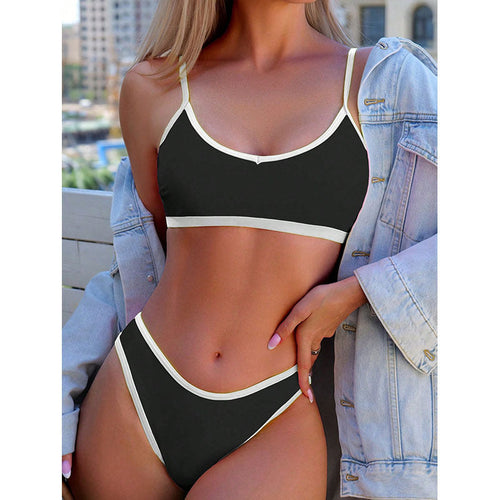Damen Bikini-Set mit modernem Unterschied