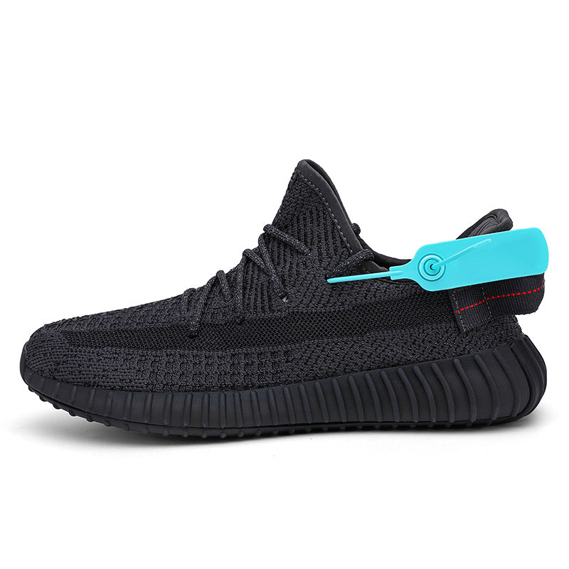 Damen sportliche und luftige Sneakers mit atmungsaktivem Strickoberteil Shopnory