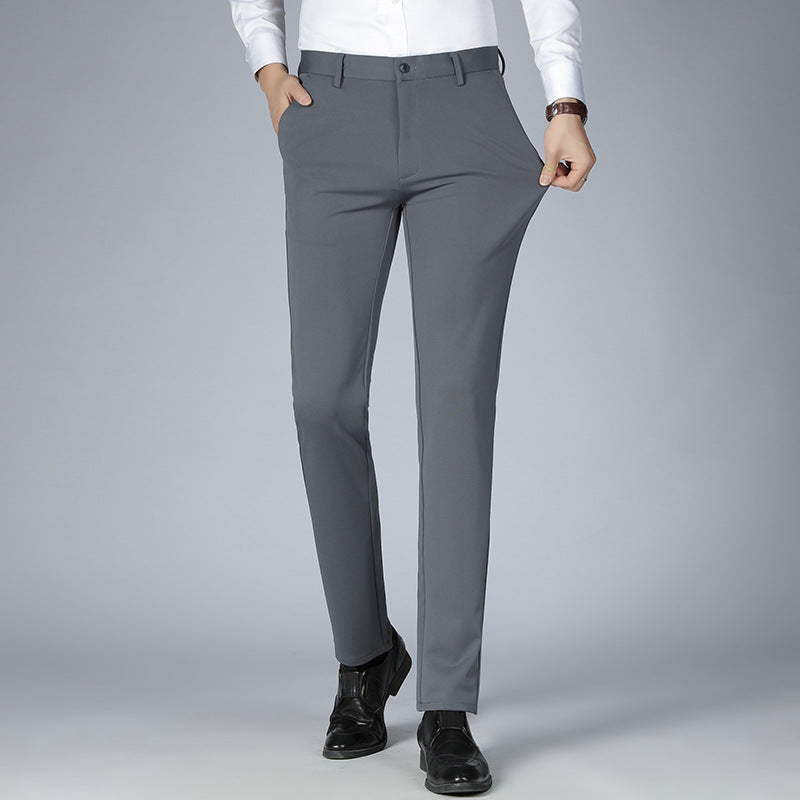 Herren elegante Anzughose mit schmalem Schnitt Shopnory