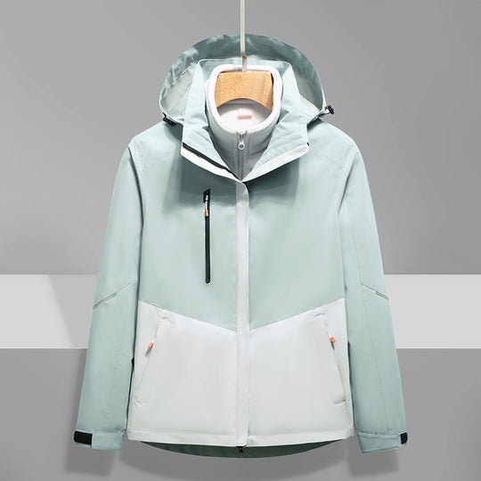 Herren Softshell-Outdoorjacke mit Kapuze, wind- und wasserdicht Shop Nory