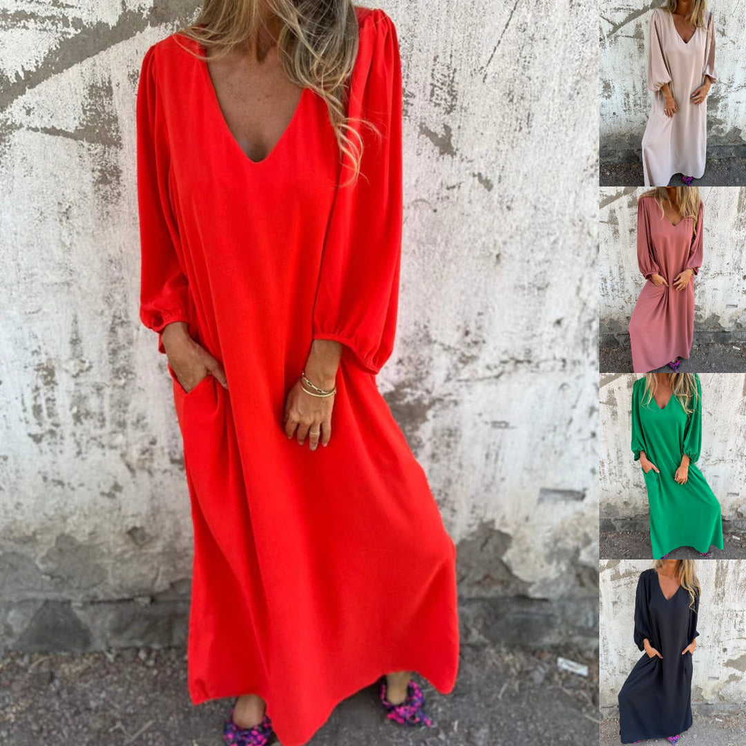 Damen Maxikleid