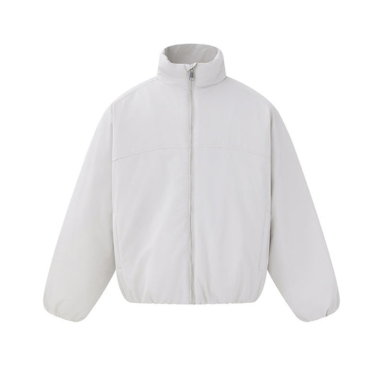 Unisex Leichter Boxy‑Pufferblouson mit hohem Stehkragen und elastischem Saum Shop Nory