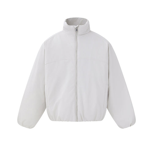 Unisex Leichter Boxy‑Pufferblouson mit hohem Stehkragen und elastischem Saum Shop Nory