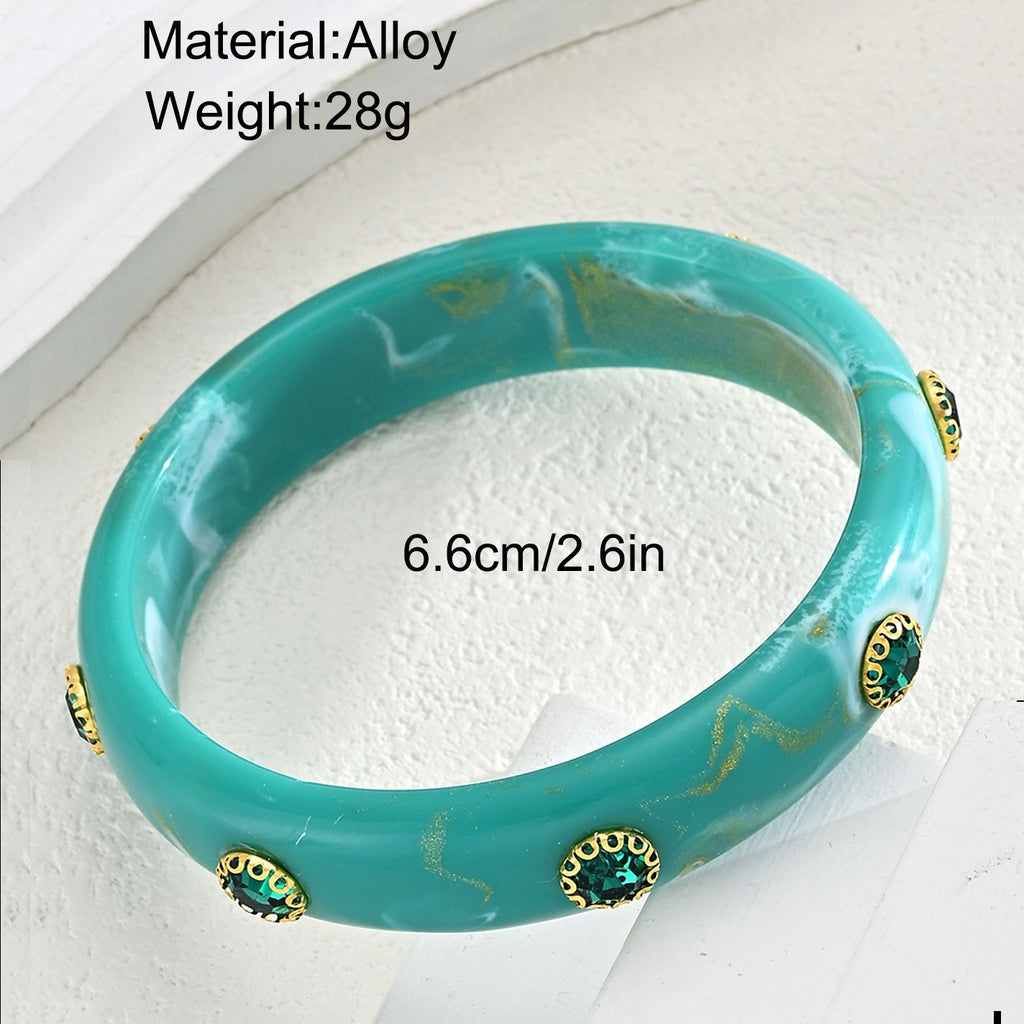 Damenarmband mit farbigen Kristallakzenten Shop Nory
