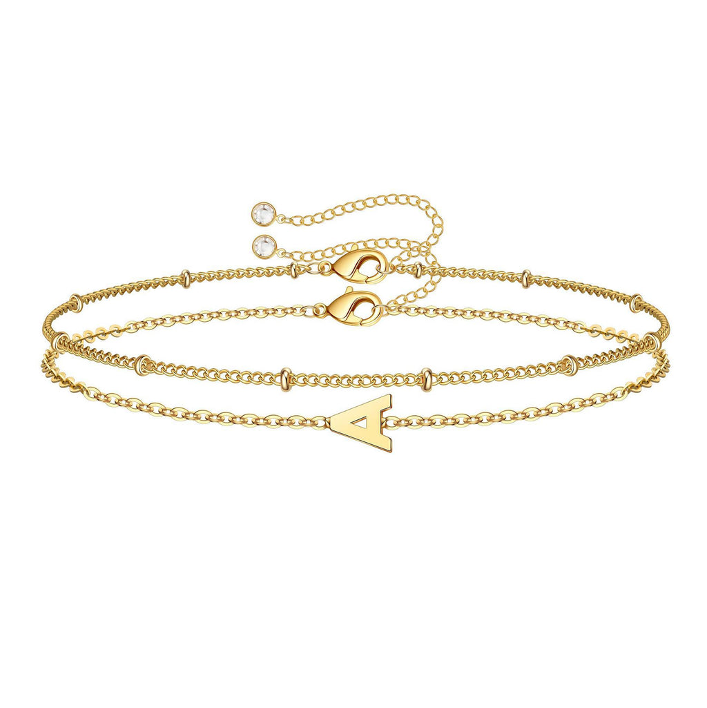 Damen personalisierte zweireihige Armband Shop Nory