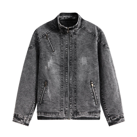 Herren Denimjacke mit Seitentaschen Shop Nory