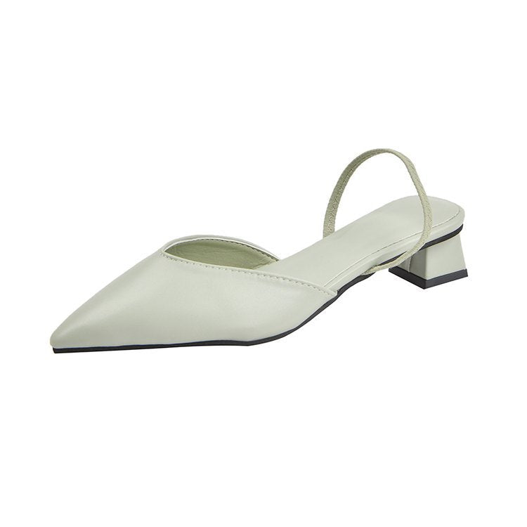 Damen Slingback-Pumps mit spitz zulaufendem Design Shopnory