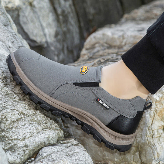 Herren Komfortable rutschfeste Slipper mit stoßdämpfender Sohle