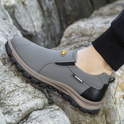 Herren Komfortable rutschfeste Slipper mit stoßdämpfender Sohle