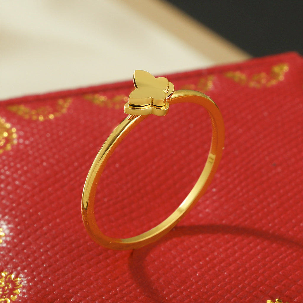 Damen Ring mit Schmetterlingsdesign Shop Nory