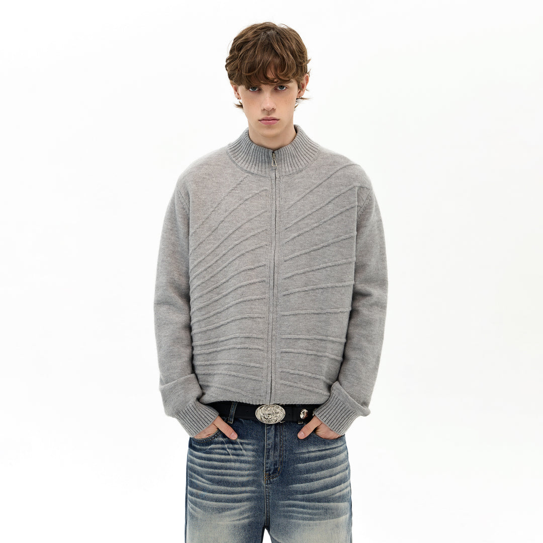 Damen Komfortable Strickjacke mit Knopfleiste Shop Nory