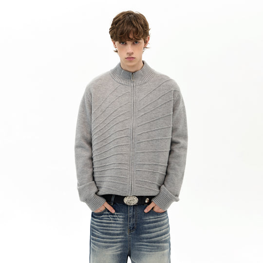Damen Komfortable Strickjacke mit Knopfleiste Shop Nory