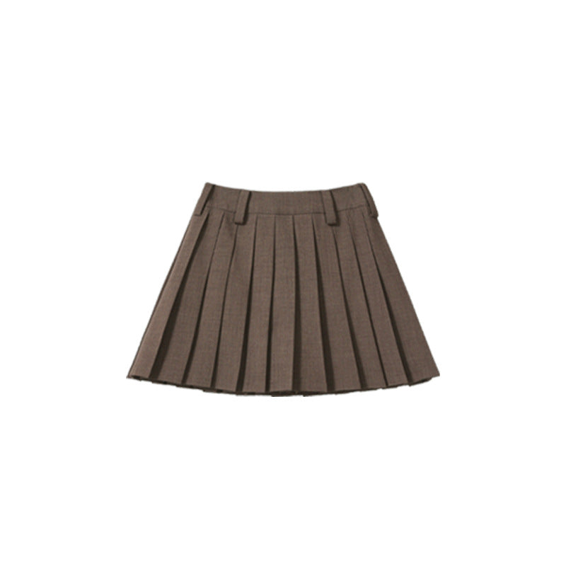 Damen Plissierter Midi-Rock Shop Nory