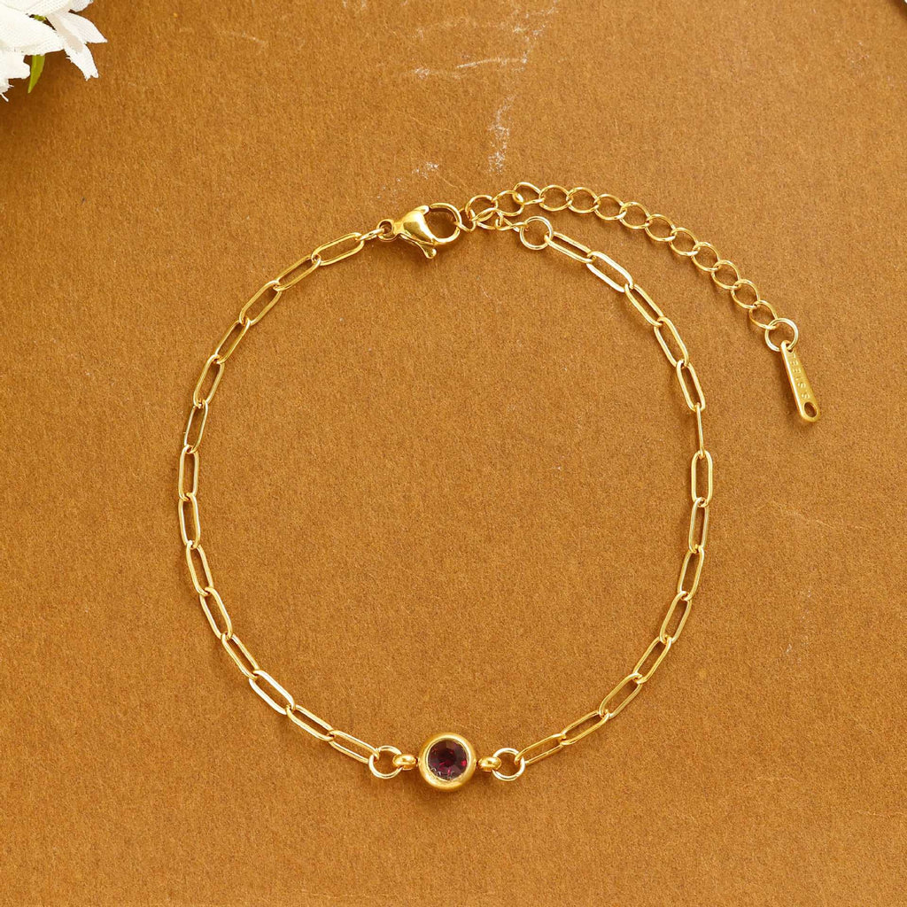 Damen zartes Armband mit funkelndem Kristall Shop Nory