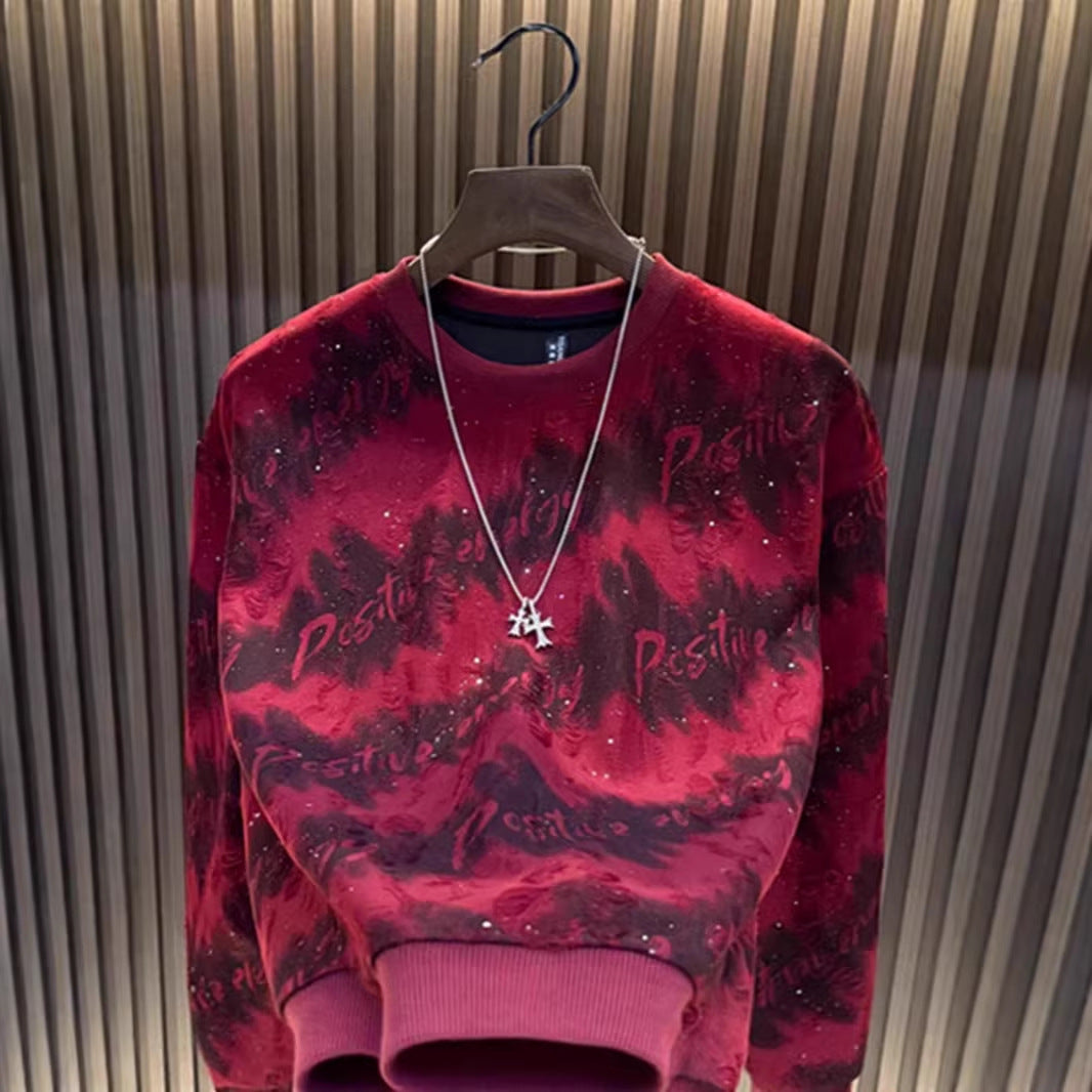 Damen Urbanes Sweatshirt mit kreativem Schriftzug Shop Nory