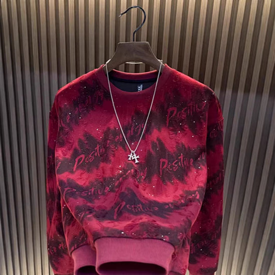 Damen Urbanes Sweatshirt mit kreativem Schriftzug Shop Nory