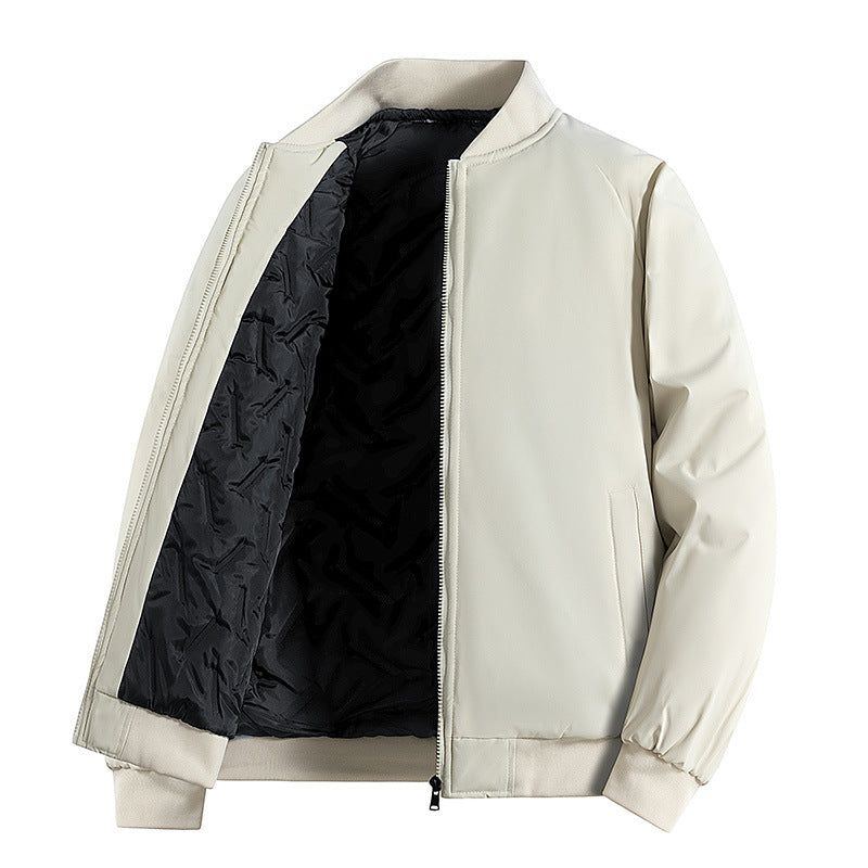 Herren Minimalistische Tech-Bomberjacke mit thermoisolierter Stepp-Innenlage und verdecktem Reißverschluss Shop Nory