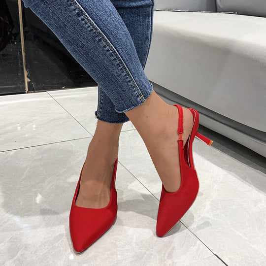 Damen Slingback Pumps Shopnory