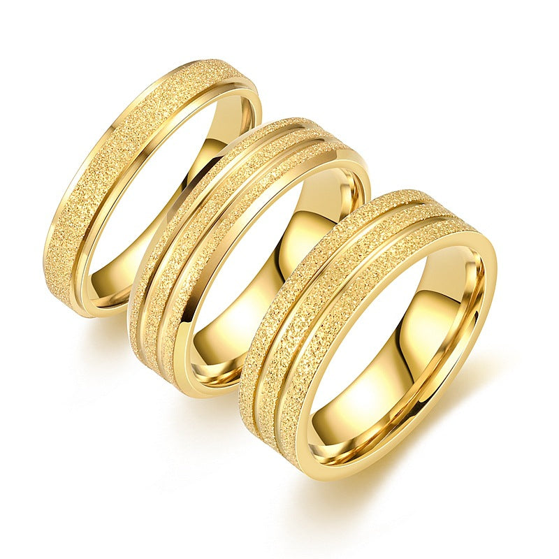 Herren Ring mit modernem, mattem Oberflächenfinish Shop Nory