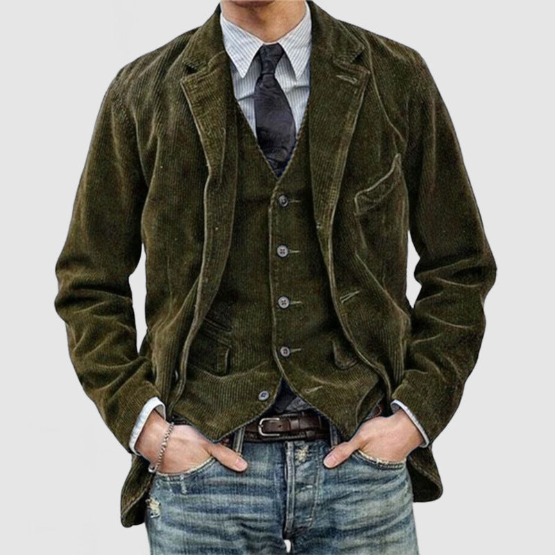 Herren Cordblazer mit modernem Schnitt