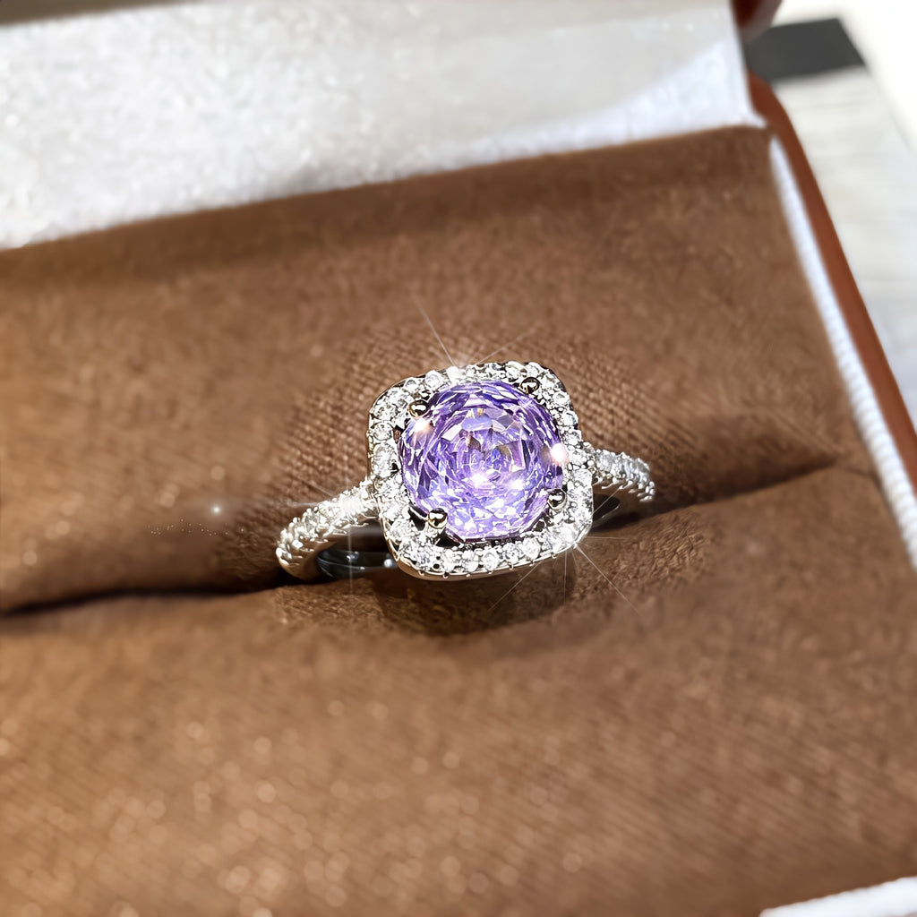 Damen glamouröser Schmuckring mit exquisitem Zirkonia-Besatz Shop Nory