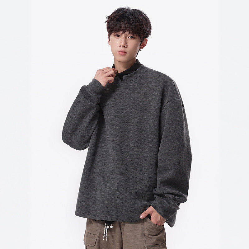 Damen Hochwertiger Stehkragen Pullover Shop Nory