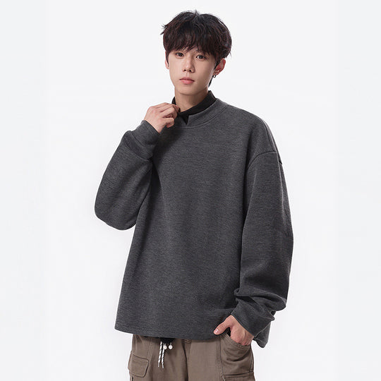 Damen Hochwertiger Stehkragen Pullover Shop Nory