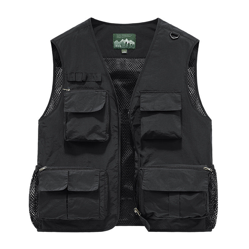Herren Multifunktionale und atmungsaktive Outdoor-Weste Shop Nory