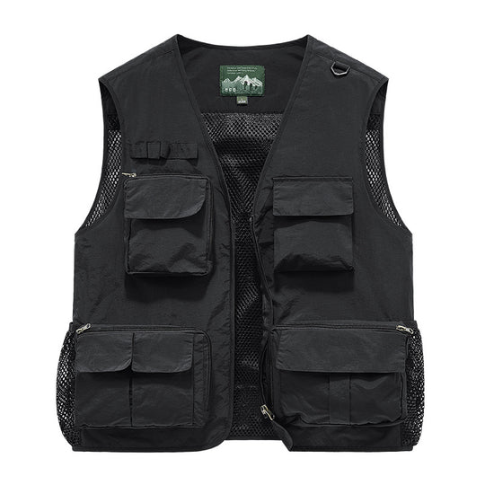 Herren Multifunktionale und atmungsaktive Outdoor-Weste Shop Nory