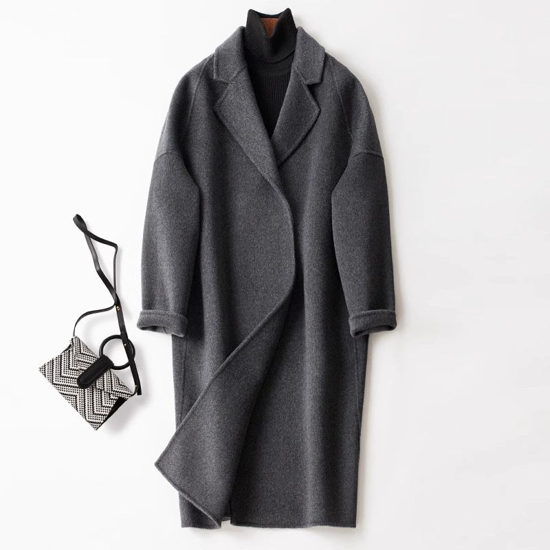 Damen Modischer Wickelmantel Shop Nory