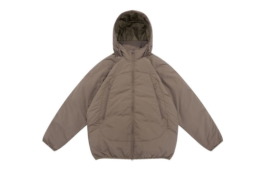 Unisex Voluminöse Kapuzen‑Isolationsjacke im Boxy‑Schnitt mit verdeckten Reißverschlusstaschen Shop Nory