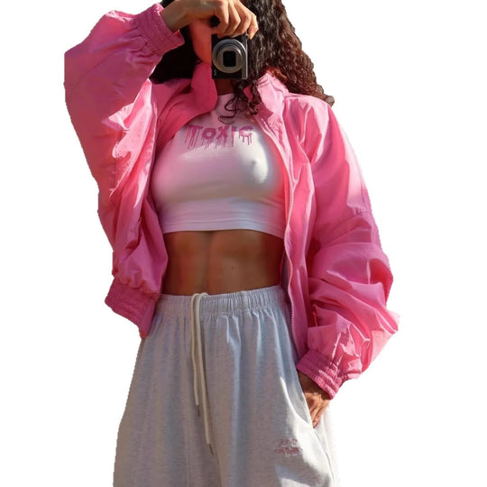 Damen Lässige Oversized Freizeitjacke