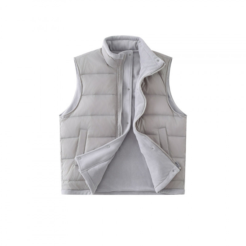 Unisex Leichte gesteppte Thermo‑Weste mit Stehkragen und Reißverschluss Shop Nory