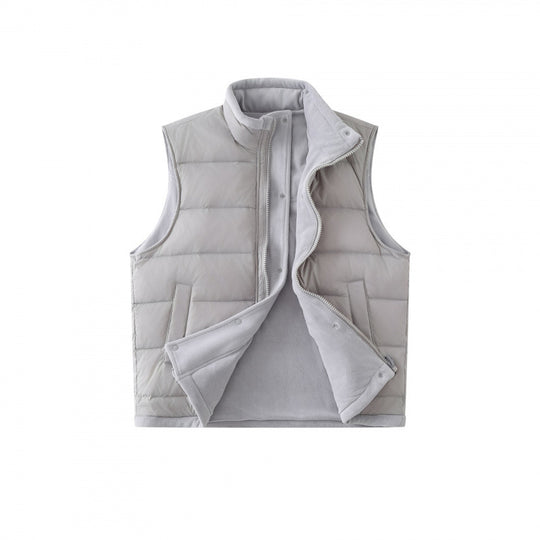 Unisex Leichte gesteppte Thermo‑Weste mit Stehkragen und Reißverschluss Shop Nory