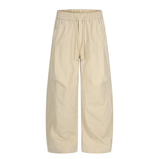 Damen Weite Culotte‑Hose mit elastischem Tunnelzugbund und großen Eingrifftaschen Shop Nory