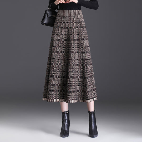 Damen Midi-Rock Shop Nory