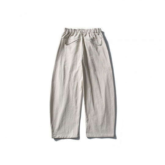 Herren Weite Utility-Hose mit elastischem Bund und markanten Nahtpaneelen Shop Nory